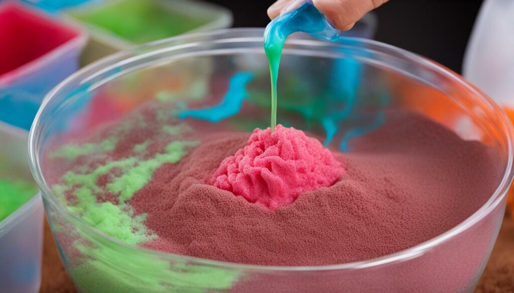 Can Kinetic Sand Go in Slime