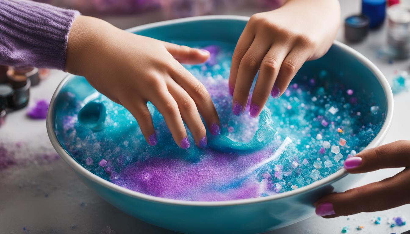 Easy Step By Step How Do You Make Slime With Hand Sanitizer Gel   Hand Sanitizer Slime 4 