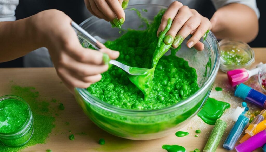 How Do You Make Green Slime