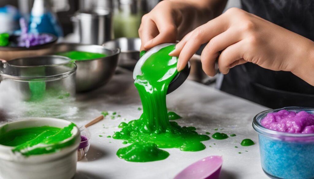 How Do You Make Slime Less Sticky and Wet