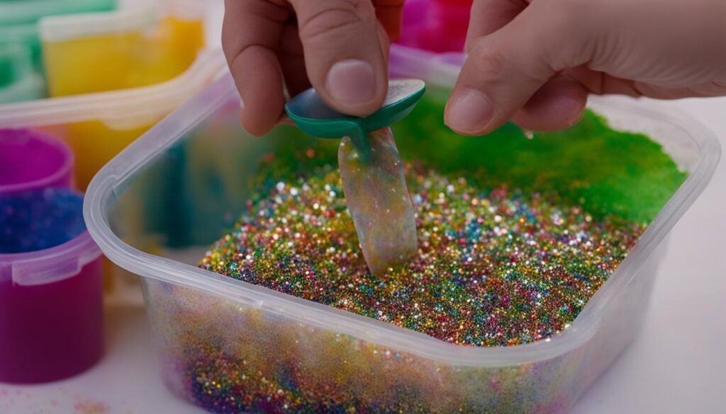 How Do You Make Slime with Glitter Glue and No Contact Solution