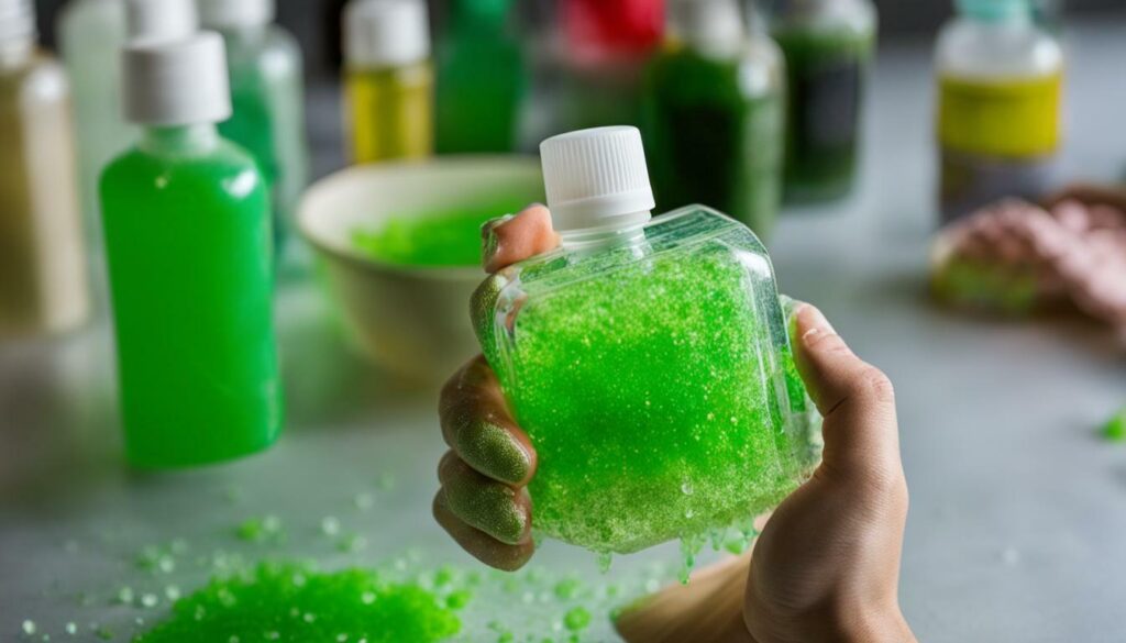 How Do You Make Slime with Sanitizer Without Glue