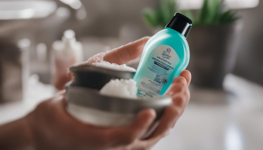 Simple slime tutorial using shampoo and salt