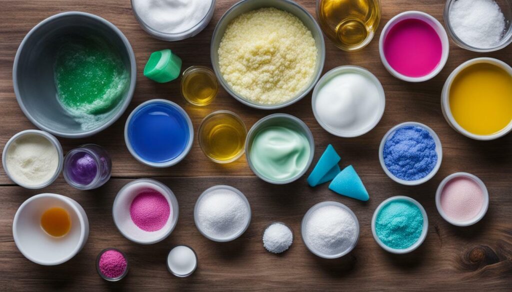 What Ingredients Make Slime Less Sticky