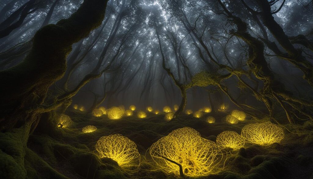 communication with slime mold