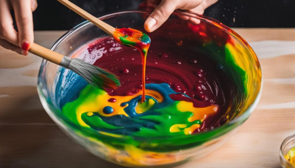 rainbow slime recipe