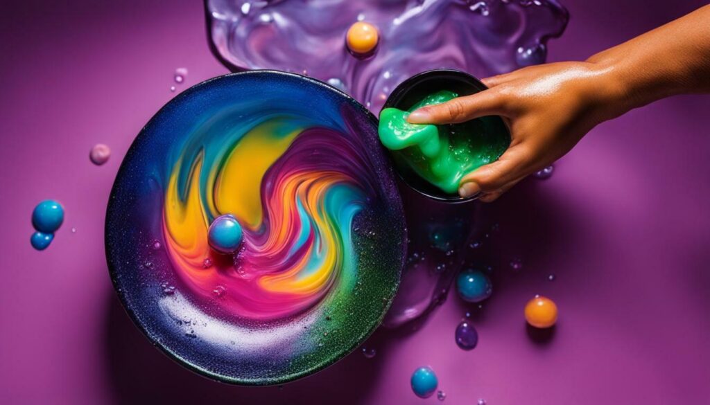 shampoo and soap slime