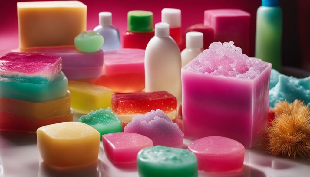 shampoo and soap slime