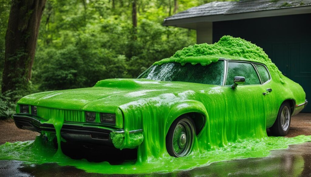 slime car cleaner