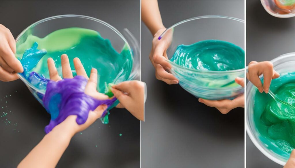 step-by-step guide to making slime